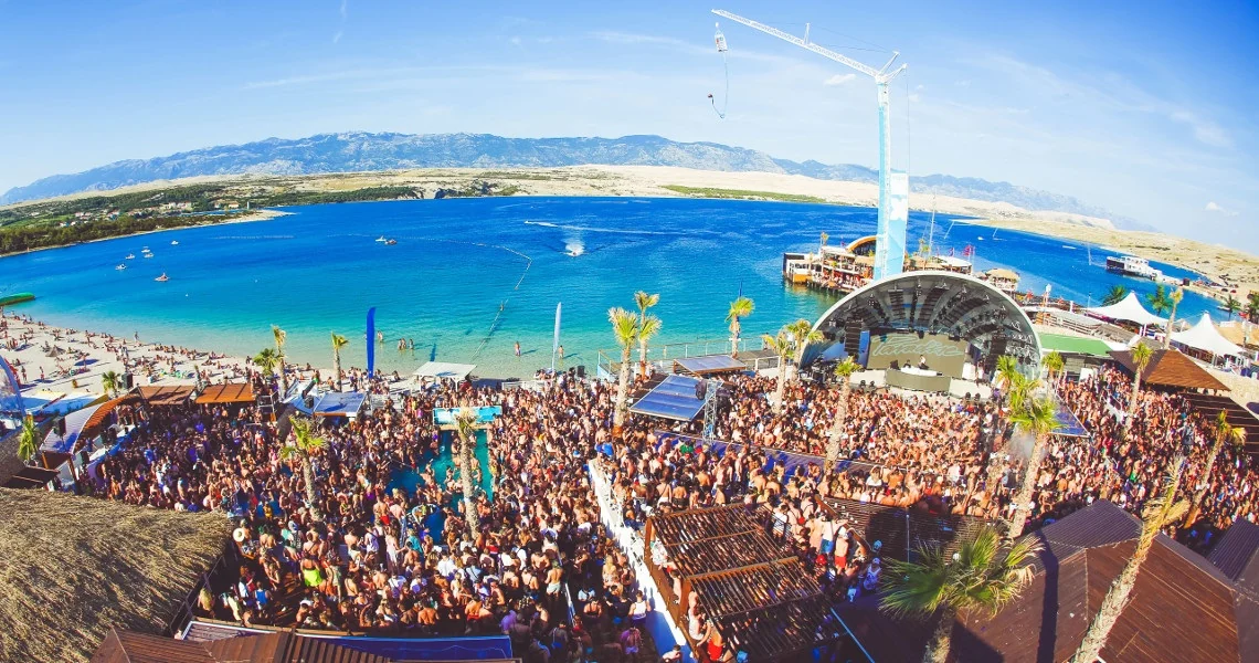 Papaya at Zrće Beach — venue photograph